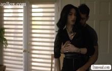Gorgeous trans woman gets her ass fucked by ex boyfriend